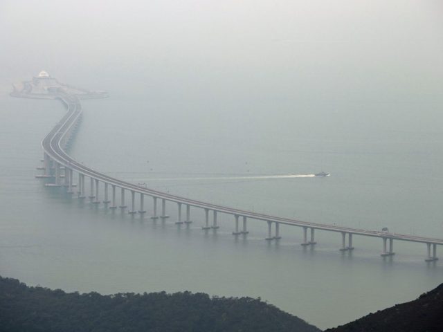 Inauguração maior ponte mar aberto