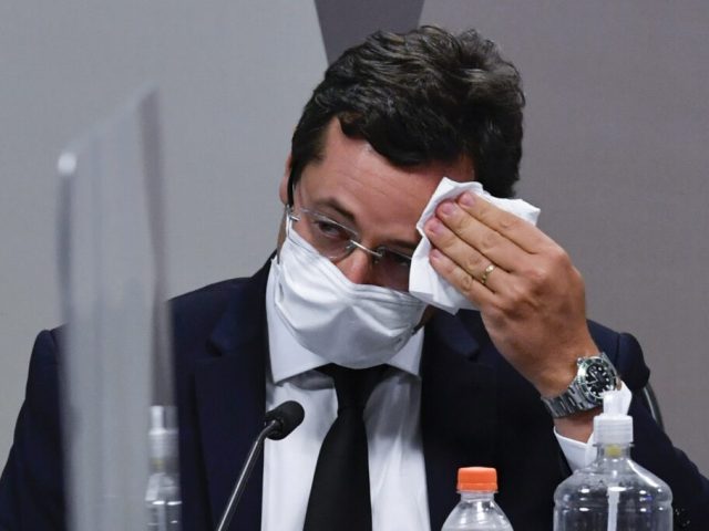 Na CPI, o ex-secretário, Fábio Wajngarten, confirma inoperância do governo no enfrentamento do coronavírus