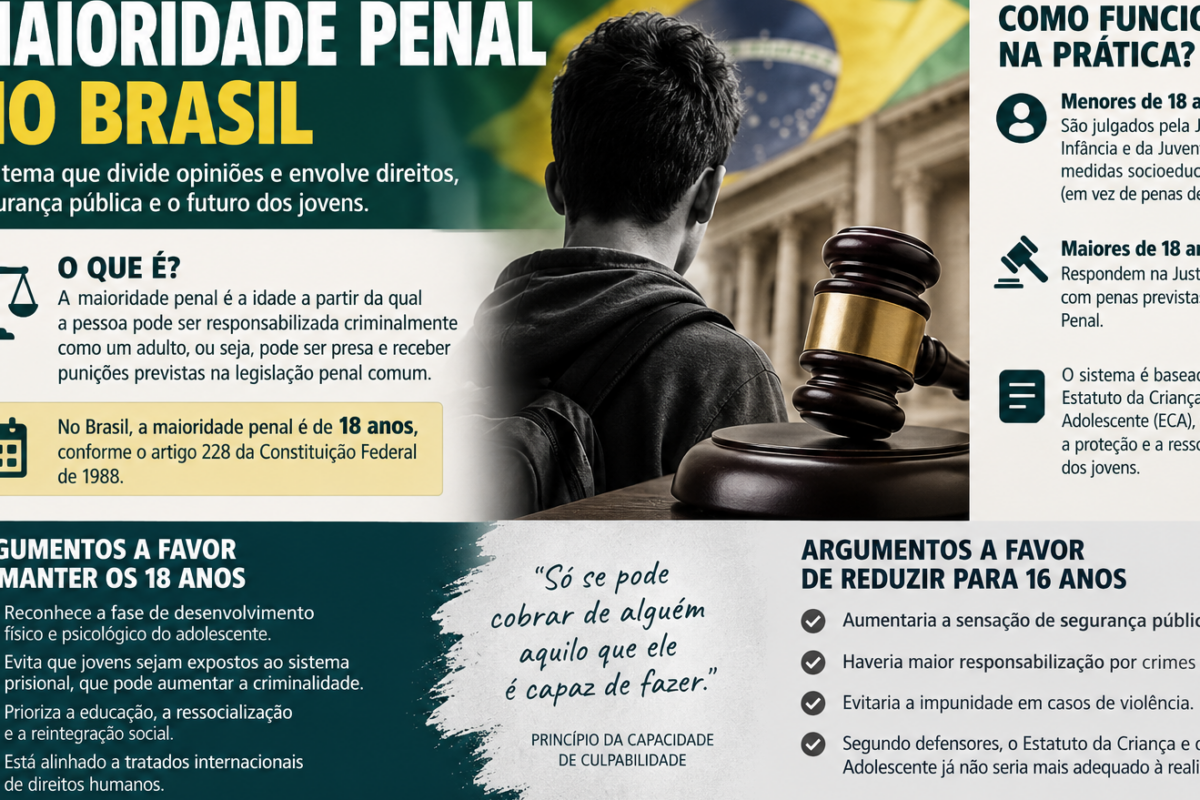 Maioridade penal não se decide em véspera de eleição